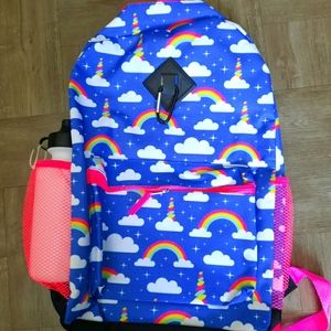 Cute rainbow backpack